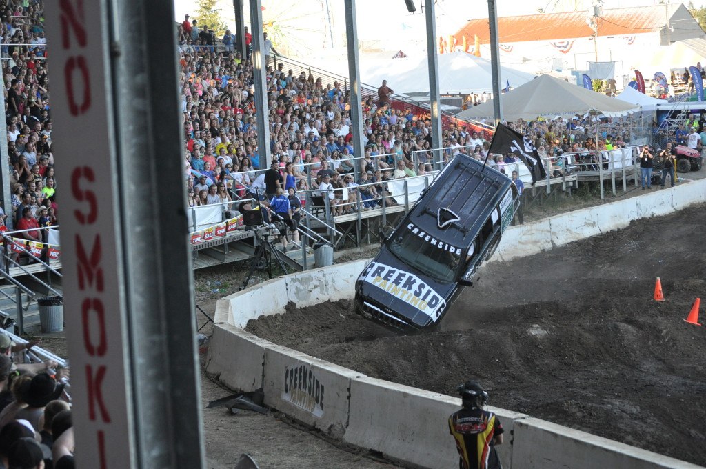 Tuff Trucks at the Clark County Fair 2014 - Vancouver, WA (2)