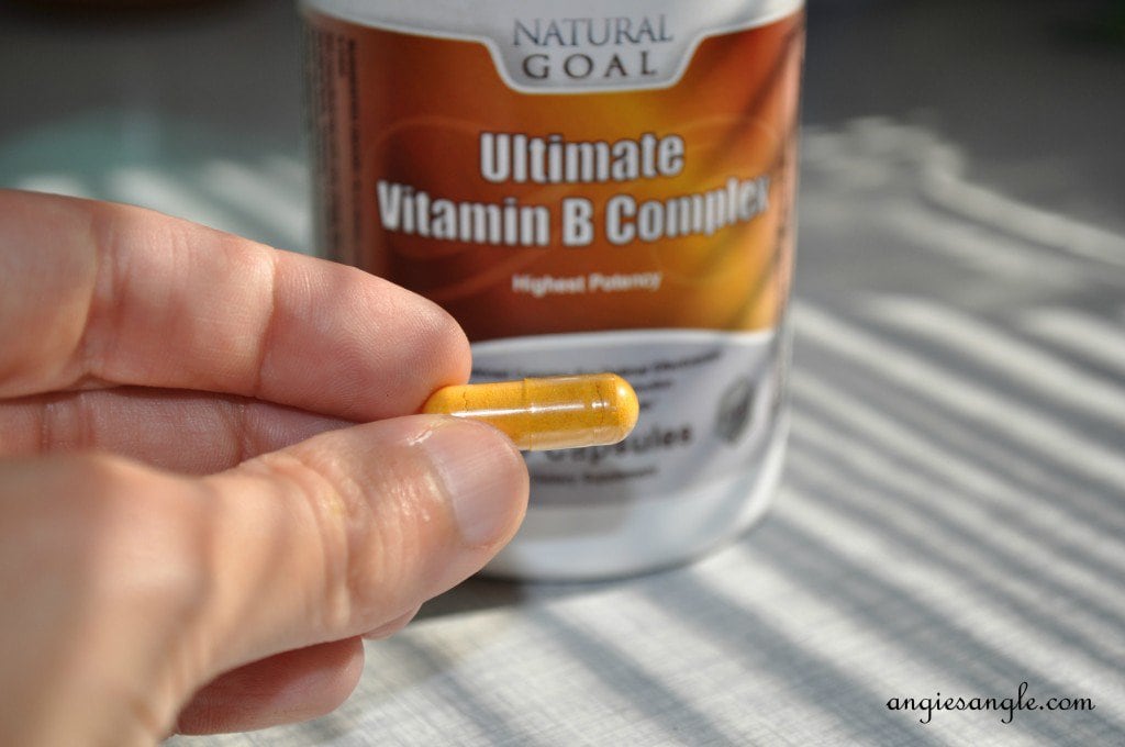 Natural Goal - Vitamin B Complex Pill Size