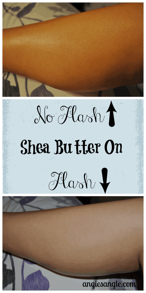 Pure Shea Butter - On Skin