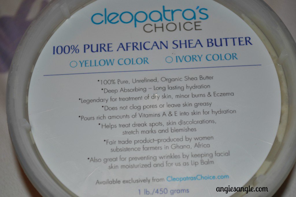 Pure Shea Butter Review by Cleopatras Choice