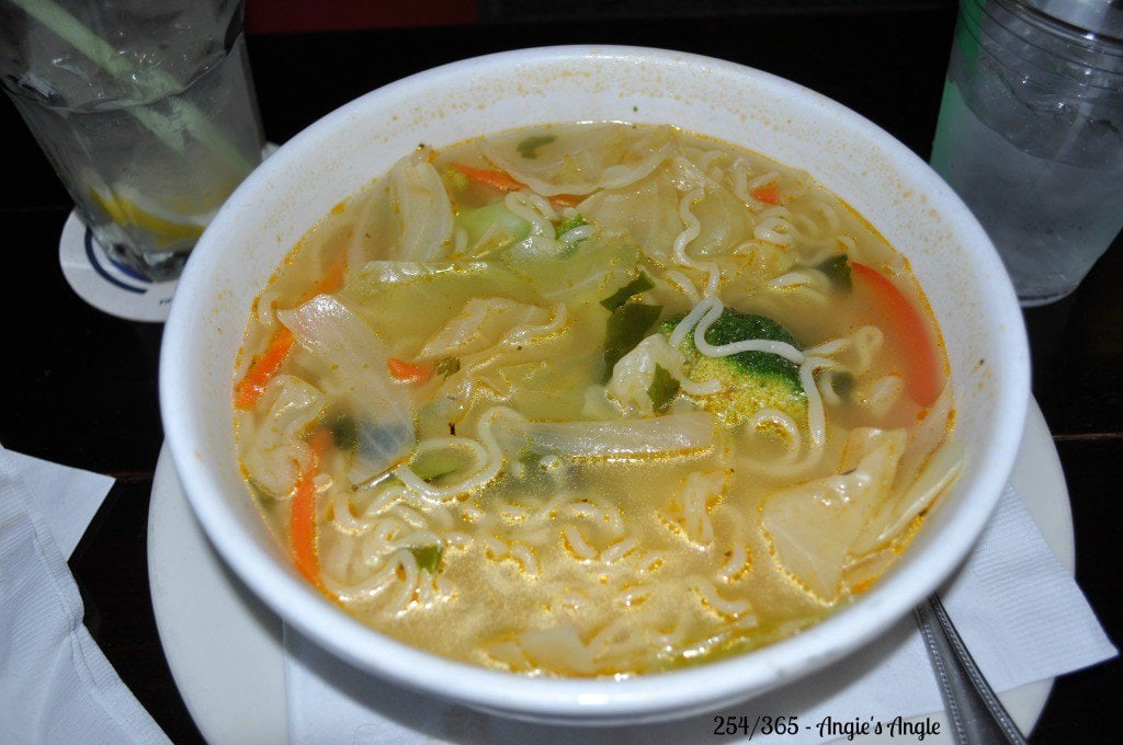 Catch the Moment 365 - Day 254 - Long Life Soup at Cameo Cafe