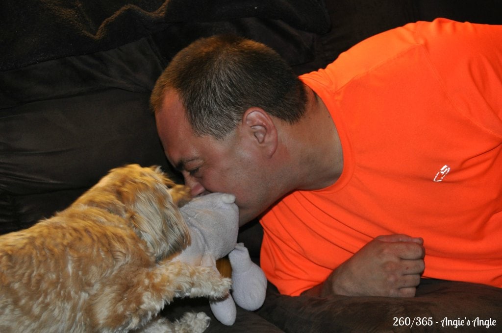 Catch the Moment 365 - Day 260 - Roxy and Daddy Playing