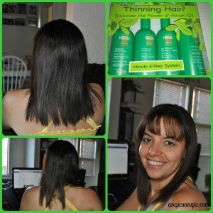 Hinoki 4-Step System for Thinning Hair - Hair at the Beginning