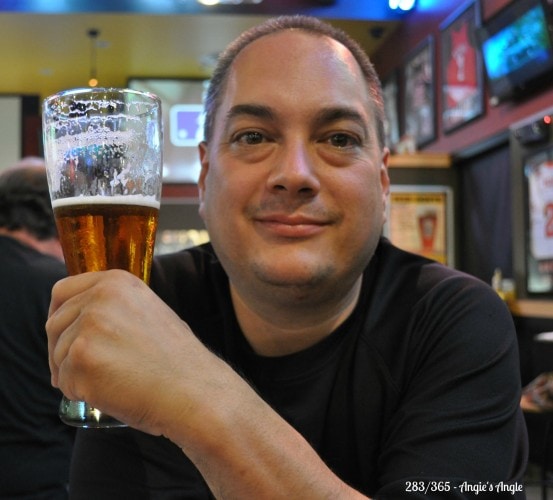 Catch the Moment 365 - Day 283 - Jason at Buffalo Wild Wings