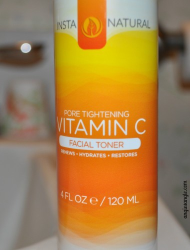 Toned Facial Skin with little effort with Vitamin C Facial Toner #instanatural