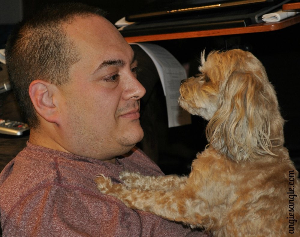 Catch the Moment 365 - Day 327 - Daddy and Roxy - November 23rd (1)