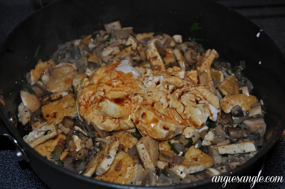 EZ Tofu Press - Tofu Stroganoff added sour cream