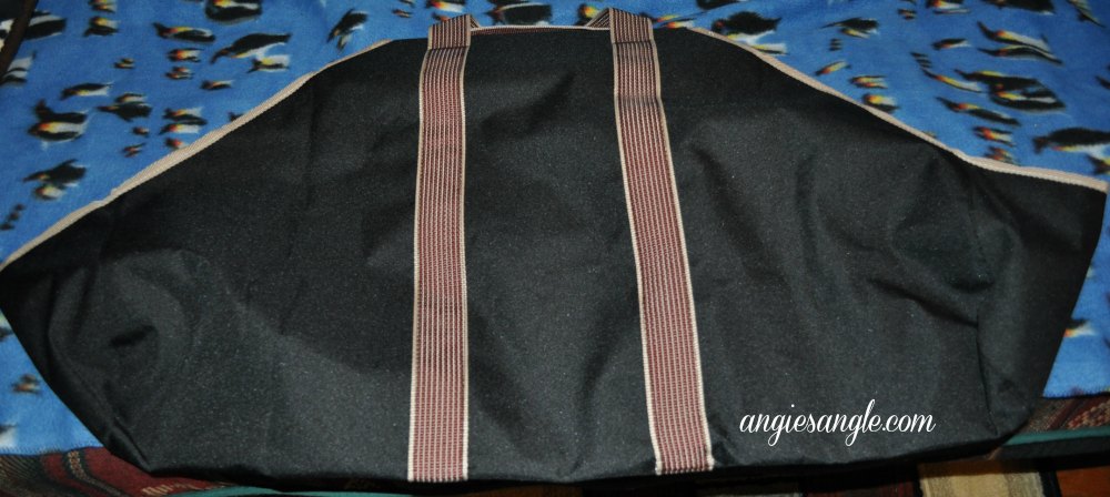 Astor Canvas Log Carrier - Laying Flat