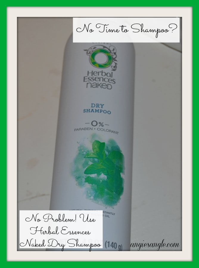Quick Way to Get Hair Clean with Herbal Essences Naked Dry Shampoo #BeautyMonday