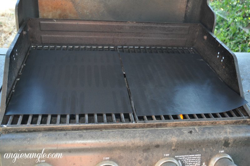 BBQ Grill Mats on Grill