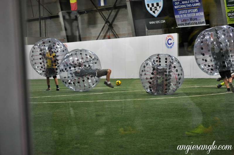 Catch the Moment 365 - Day 205 - KnockerBall at Salmon Creek Indoor Soccer