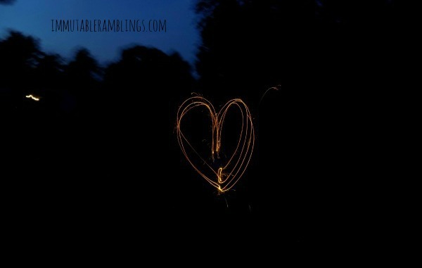 Project 52 - Patriotic - Favorite - Heart-Sparkler