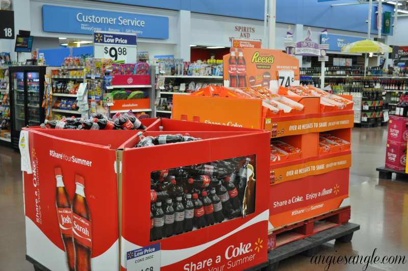 Pampering and Sharing With The Best Friend - Coke and Reeses Display 2