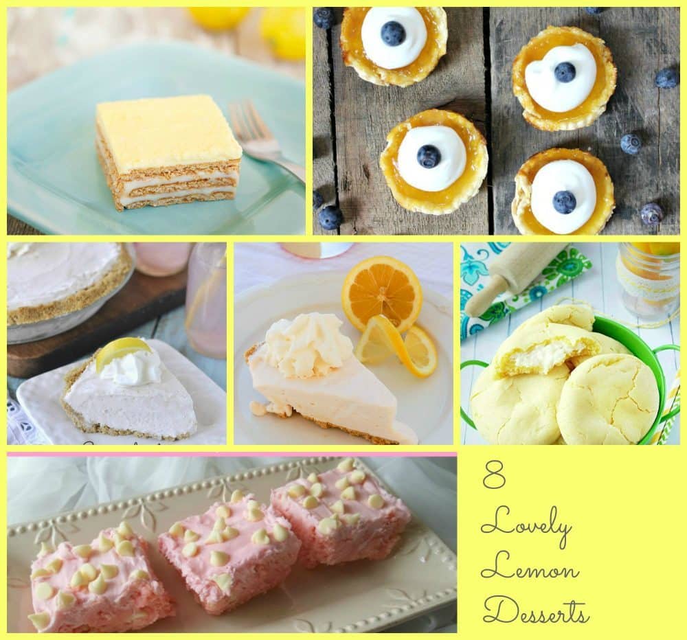 8 Lemon Desserts to Enjoy