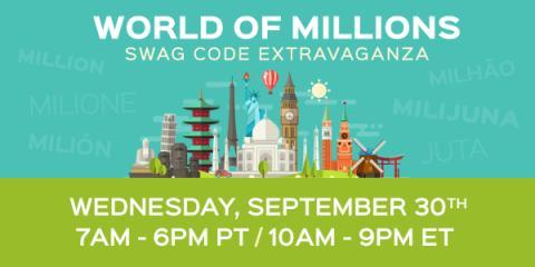 World Of Millions – Swag Code Extravaganza