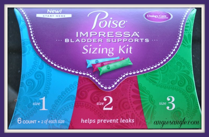 Bladder Leakage Stopped With Poise Impressa