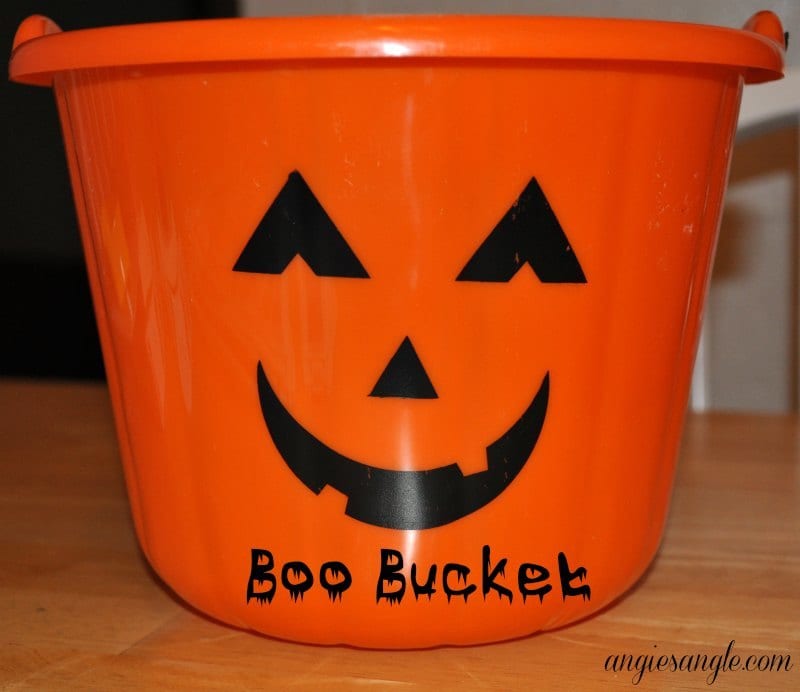 Boo Your Neighbor - Boo Bucket
