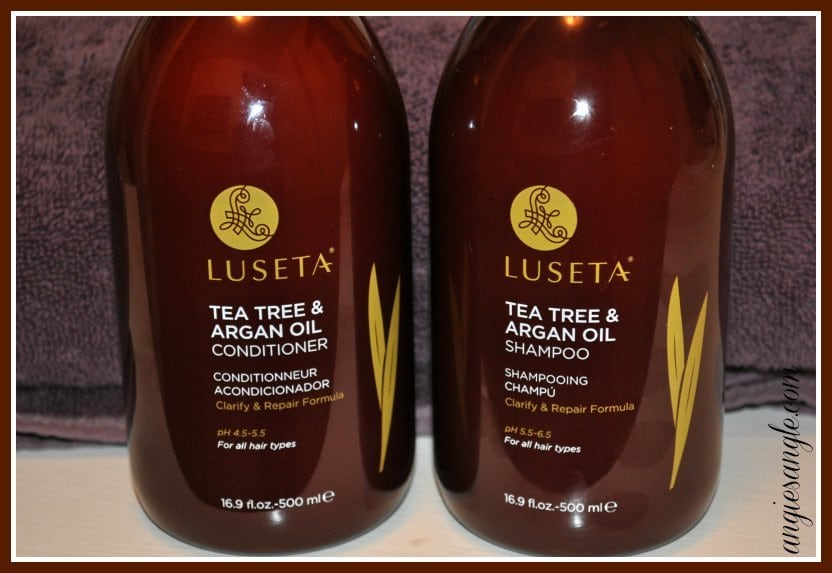 Luseta Tea Tree & Argan Oil Shampoo & Conditioner #BeautyMonday #lusetateatree
