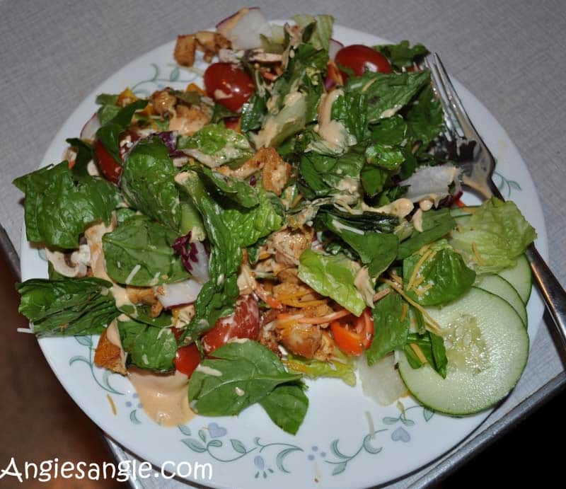 Catch the Moment 365 - Day 329 - Salad for Dinner