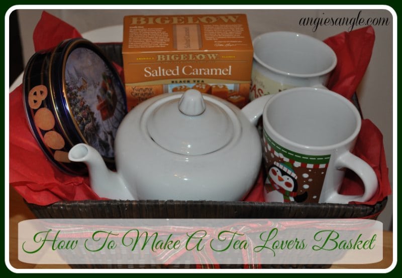 How To Make A Tea Lovers Basket #MeAndMyTea