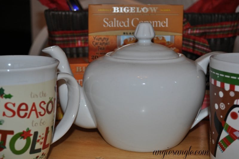 How To Make A Tea Lovers Basket - Teapot