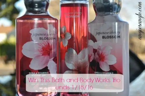 Jeepers, Its January Blog Hop - Bath and Body Works Trio