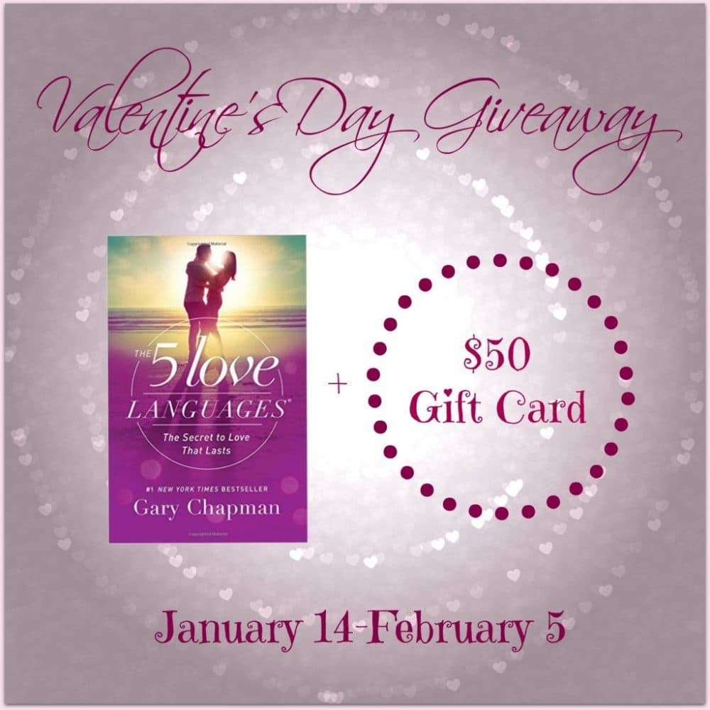 Valentine’s Day Giveaway – ends 2/5