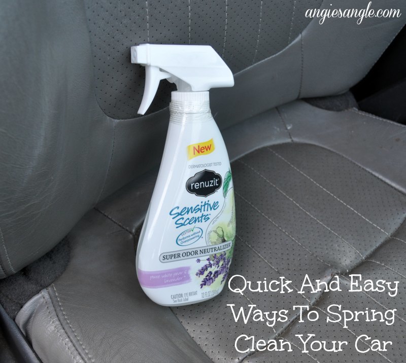 Quick And Easy Ways To Spring Clean Your Car with giveaway ends 3/14
