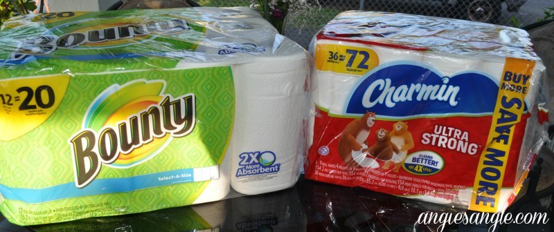 P&G Products From Walmart - Charmin and Bounty