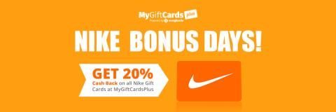 Nike Bonus Days at Swagbucks