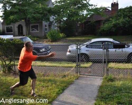 Catch the Moment 366 Week 23 - Day 156 - Playing Molkky