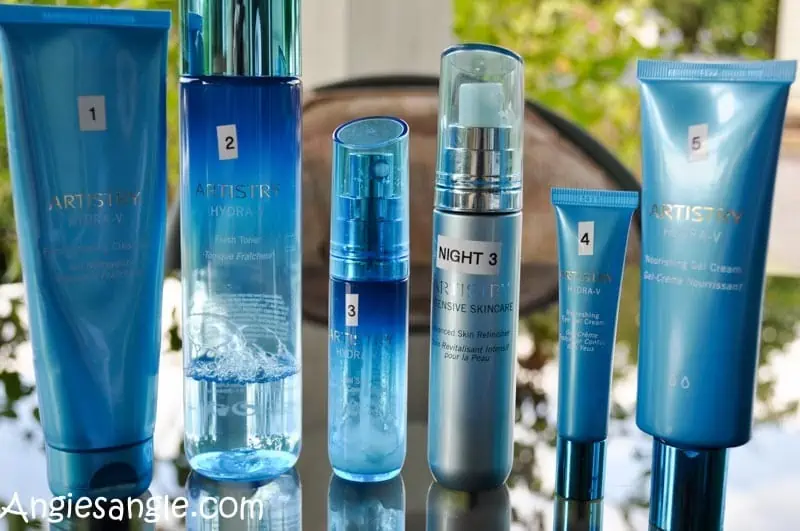 Hydrating Skin with Artistry Hydra-V Skin Care Line