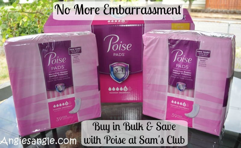 No More Embarrassment With Poise At Sam’s Club #livewithoutleaks #ad