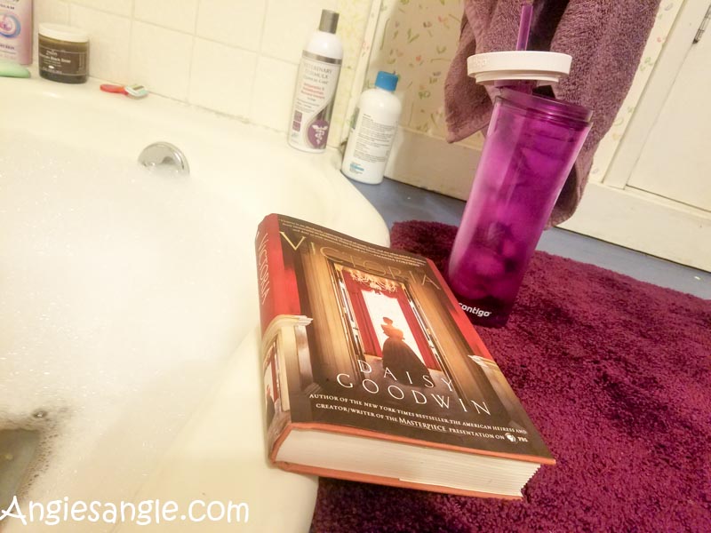 Catch the Moment 366 Week 49 - Day 339 - Bubble Bath and Book