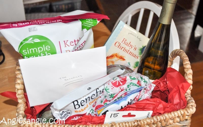 Catch the Moment 366 Week 51 - Day 354 - Neighbor Gift Basket Finished