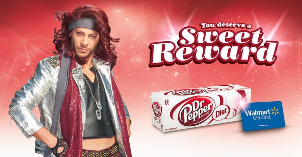 Score Sweet Rewards at Walmart with Diet Dr Pepper
