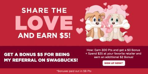 Share the Love with Swagbucks