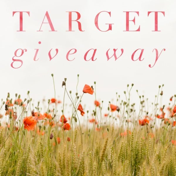 March Target Insta Giveaway ends 4/21/17