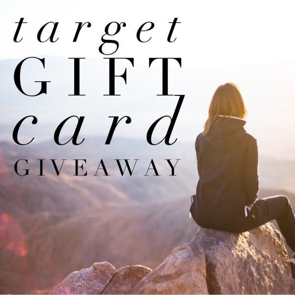 April Target Giveaway ends May 19, 2017