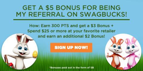 Join Swagbucks in April