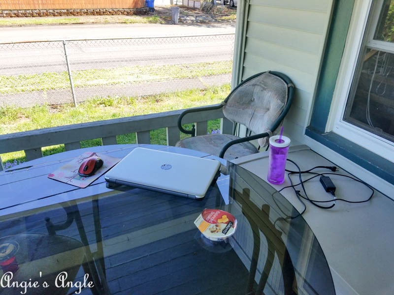 2017 Catch the Moment 365 Week 18 - Day 123 - Working Outside