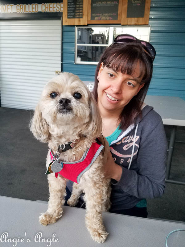 2017 Catch the Moment 365 Week 23 - Day 155 - Roxy and I at Trap Door Brewing