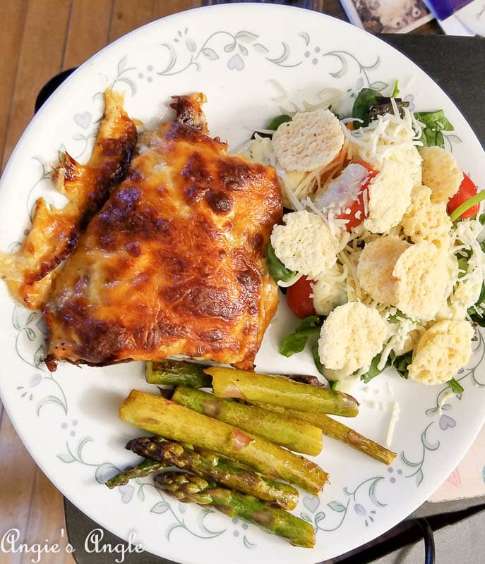 2017 Catch the Moment 365 Week 23 - Day 159 - Yummy Salmon Dinner