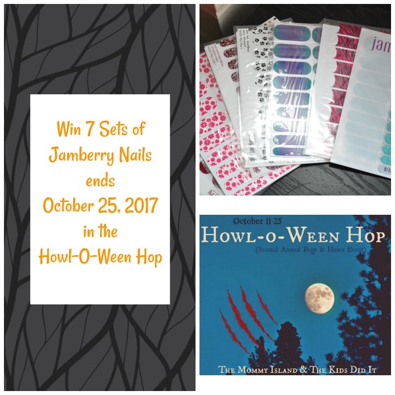 Win Jamberry in this Howl-O-Ween Hop ends October 25, 2017 #Halloween2017