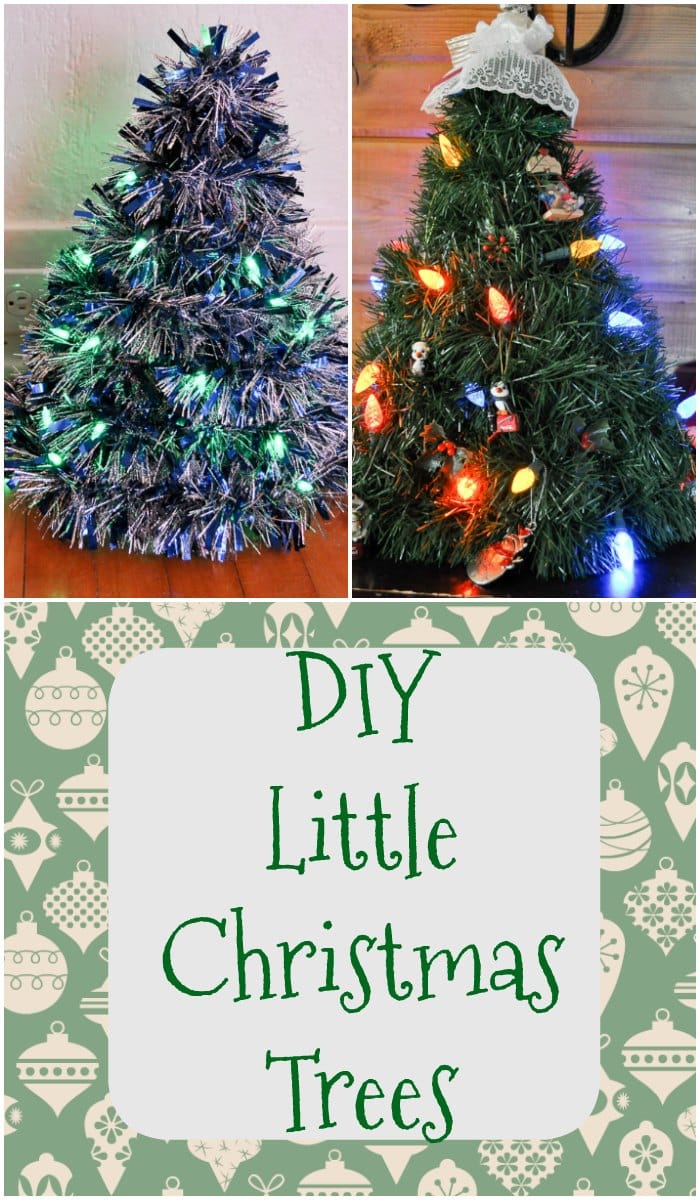 DIY Little Christmas Trees