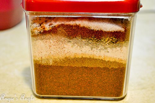 2018 Catch the Moment 365 Week 3 - Day 18 - Homemade Taco Seasoning