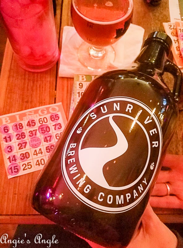 2018 Catch the Moment 365 Week 6 - Day 36 - Winner at Bingo with Sunriver Brewing