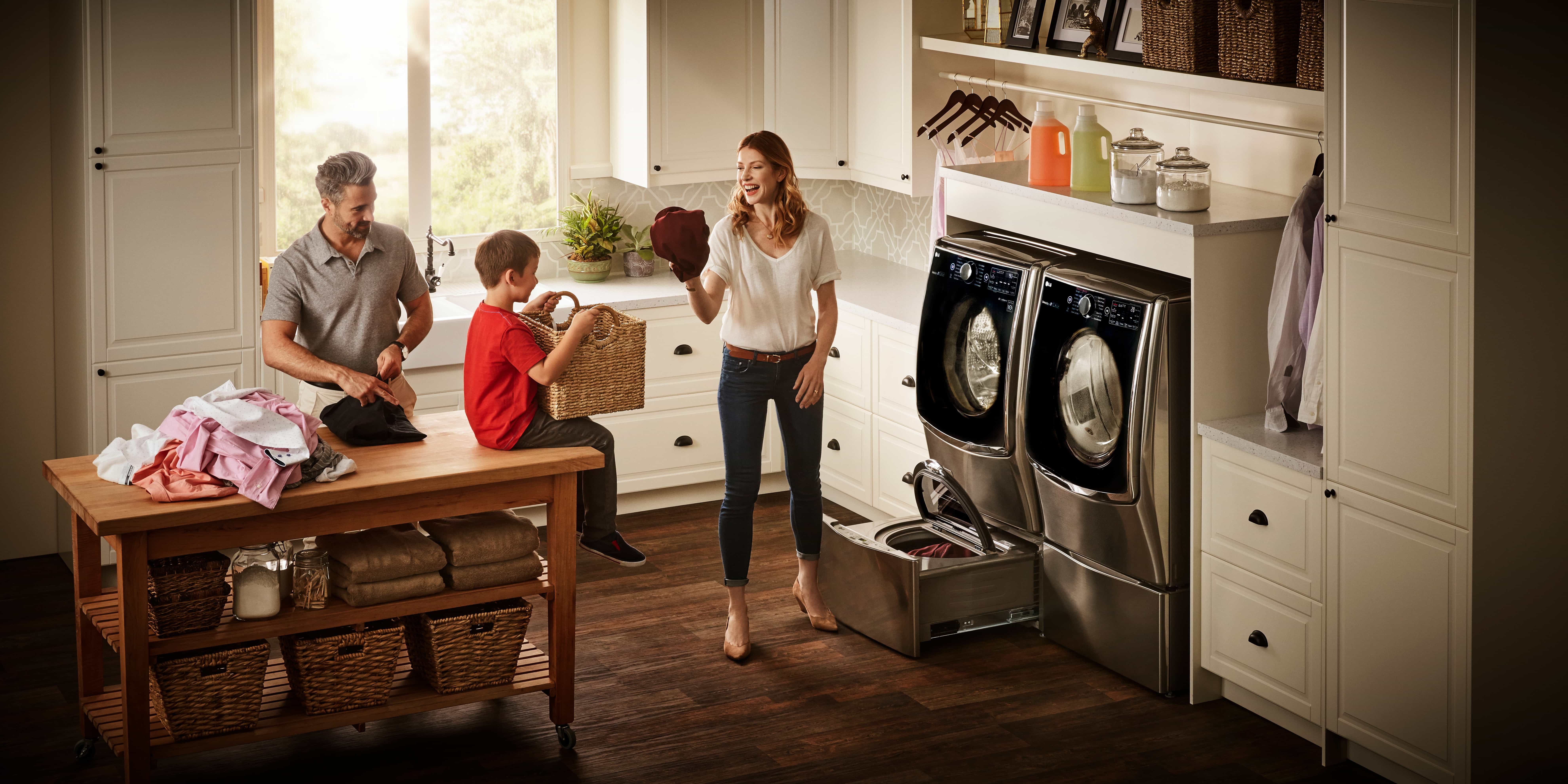 Reliable and Surprising Time Saving Power in the LG Twin Wash