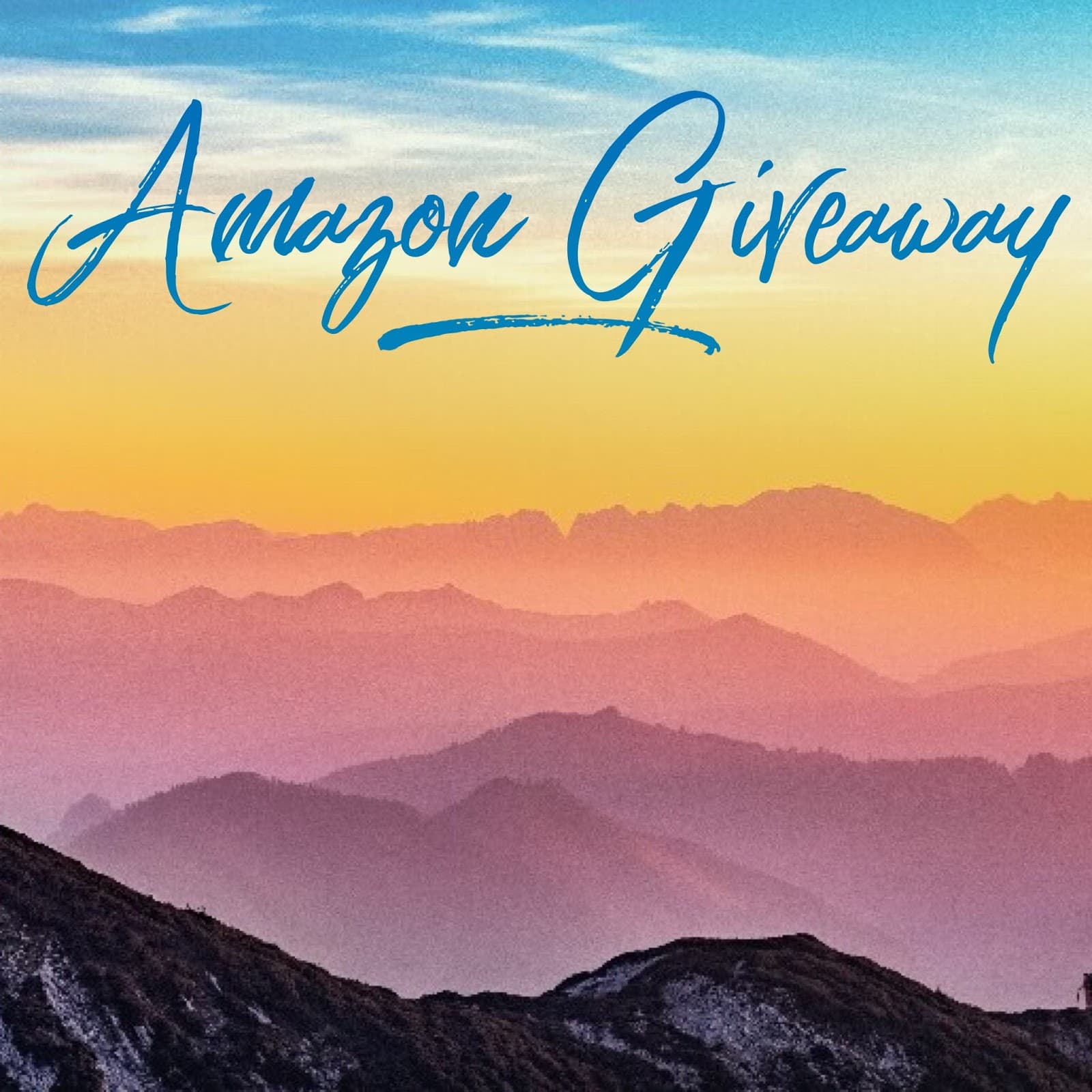 March Amazon Giveaway ends April 27, 2018