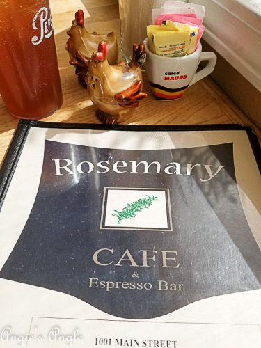 2018 Catch the Moment 365 Week 13 - Day 88 - Solo Lunch at Rosemarys Cafe